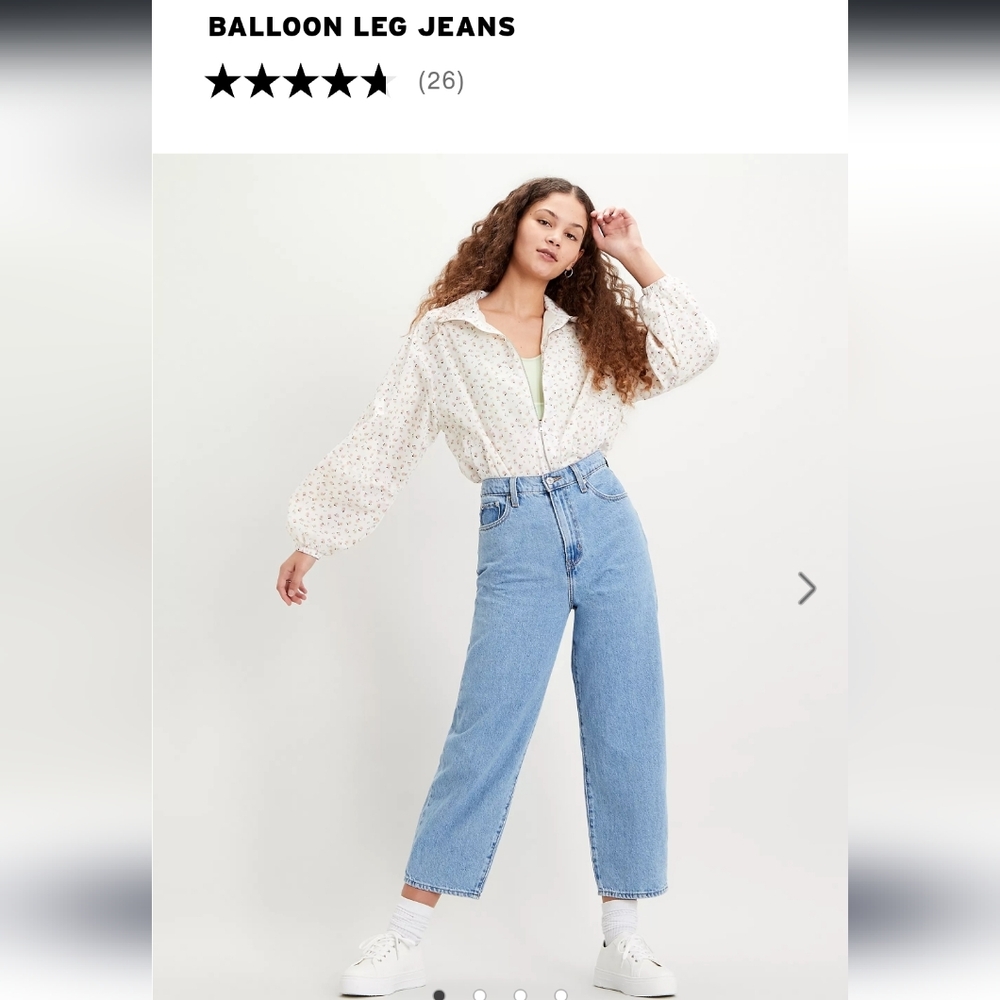 LEVIS Balloon Leg Jeans